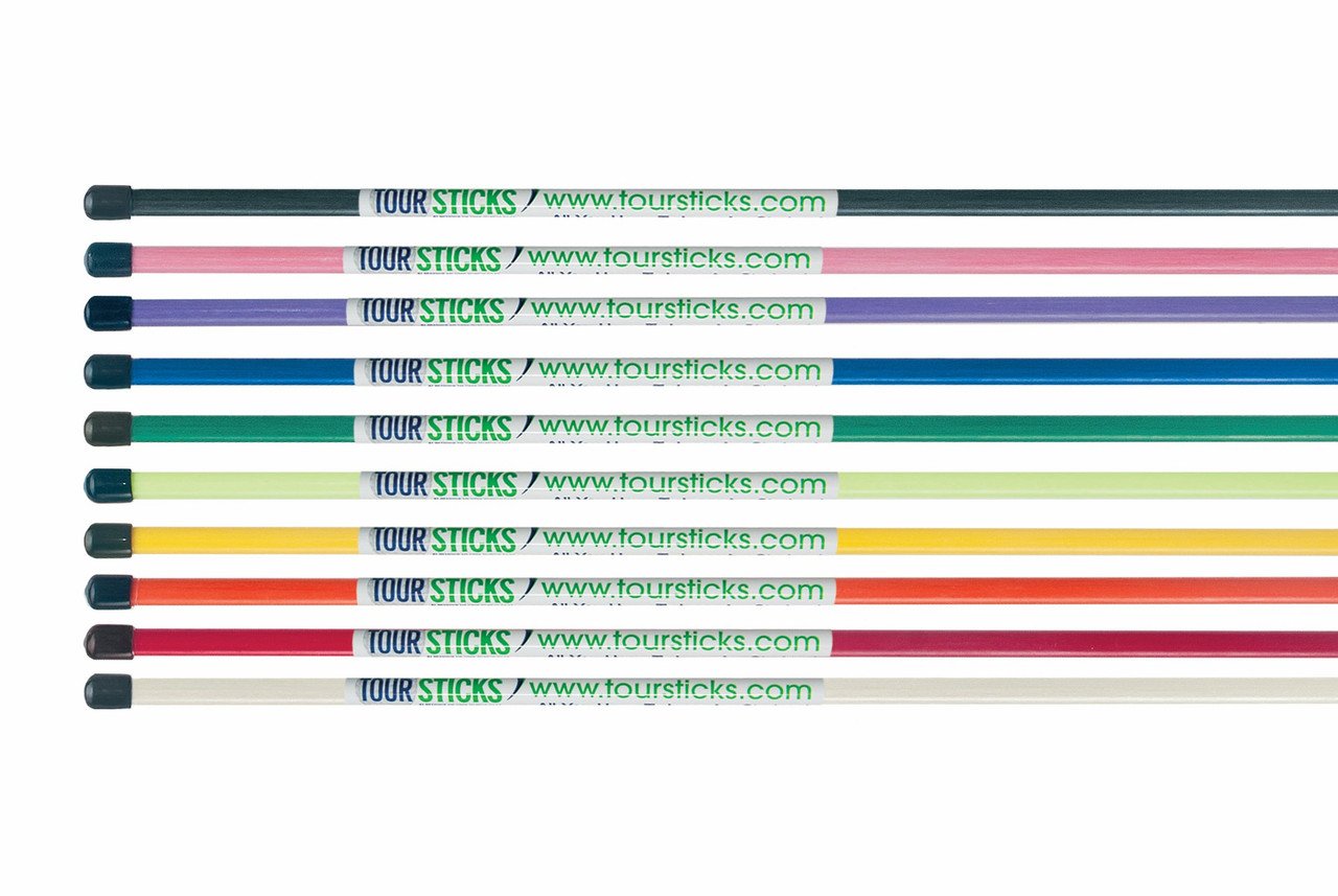 Golf alignment sticks