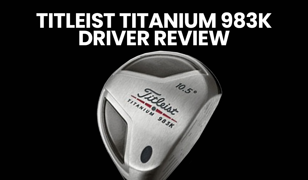 Titleist Titanium 938K Driver
