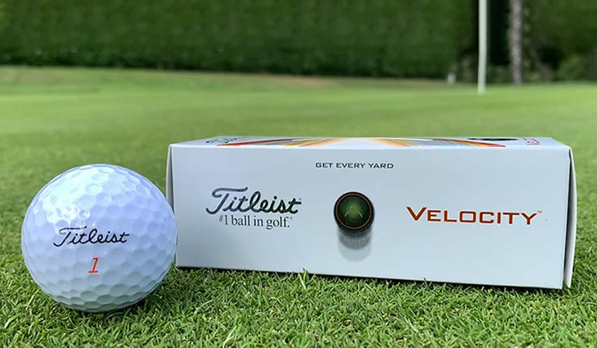 Titleist velocity golf ball